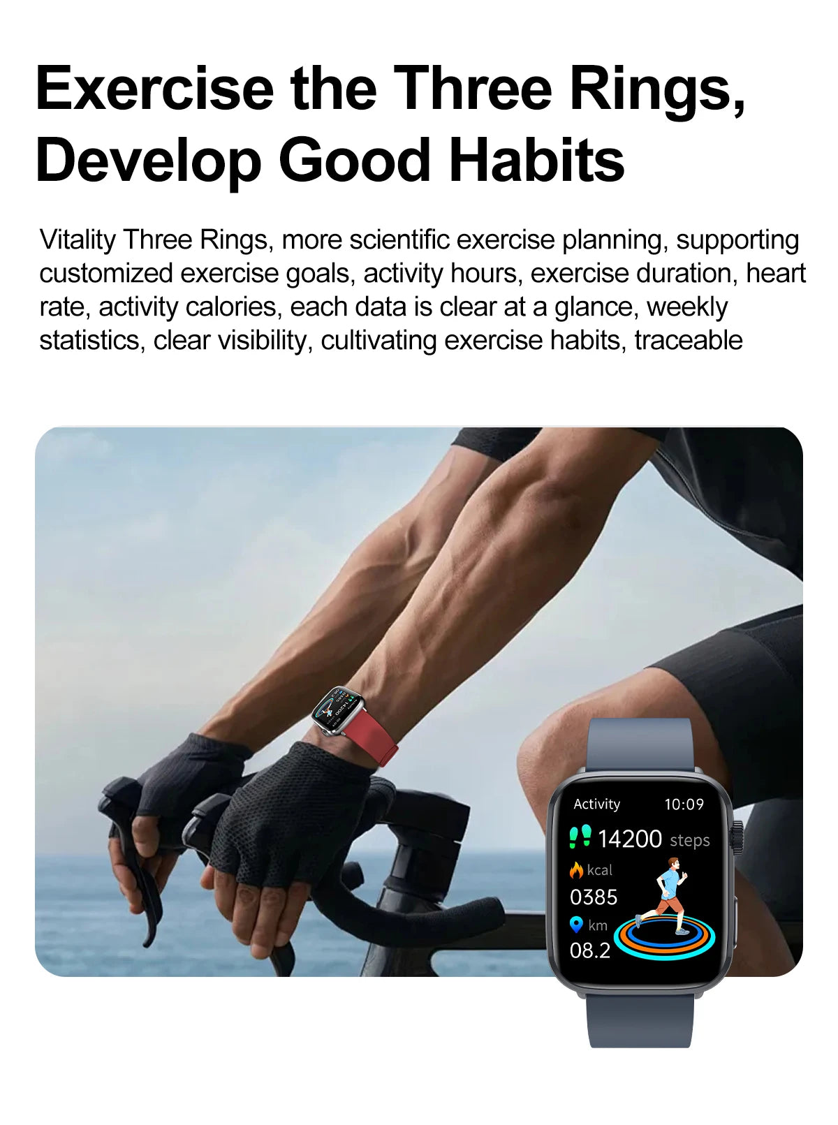 Women AI Smart Watch HRV+PPG for Health Monitor
