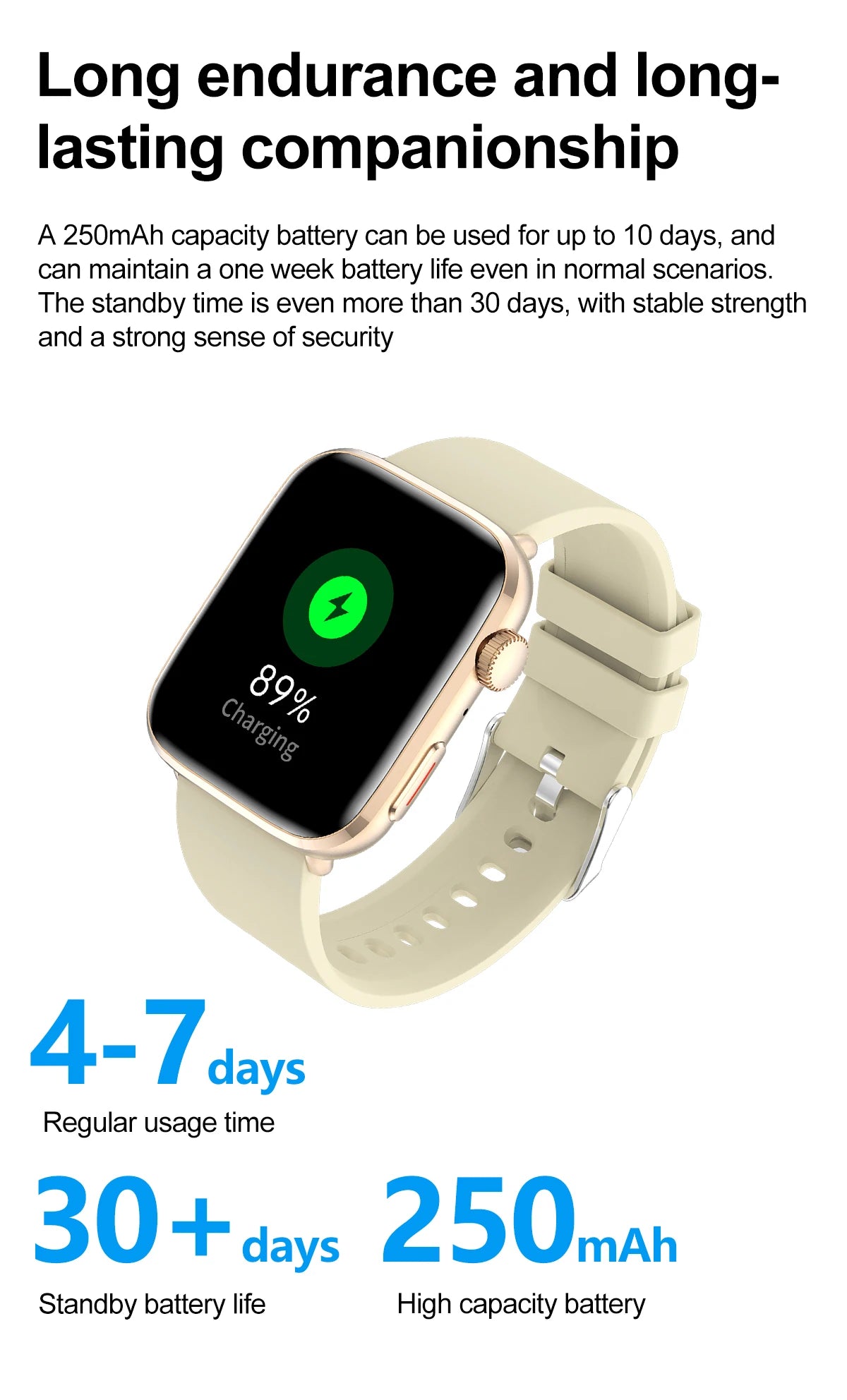 Women AI Smart Watch HRV+PPG for Health Monitor