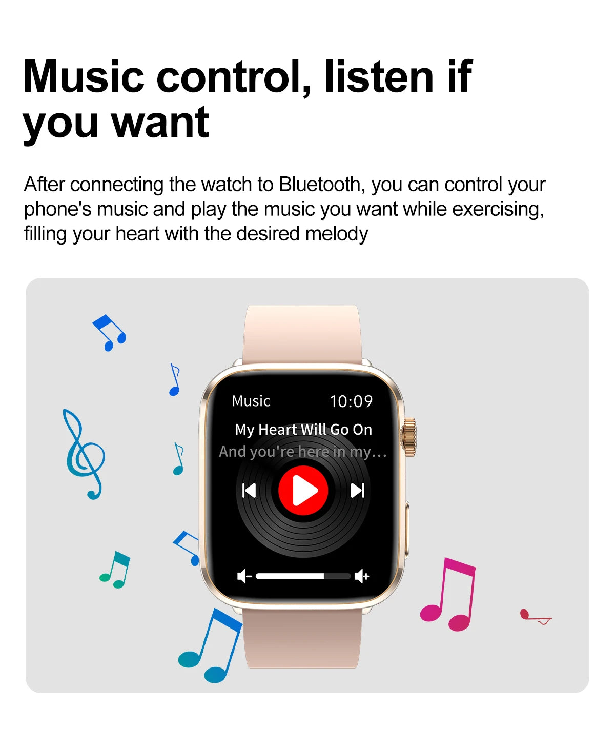 Women AI Smart Watch HRV+PPG for Health Monitor