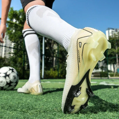 Boys & Adult Football Boots with Long Spikes
