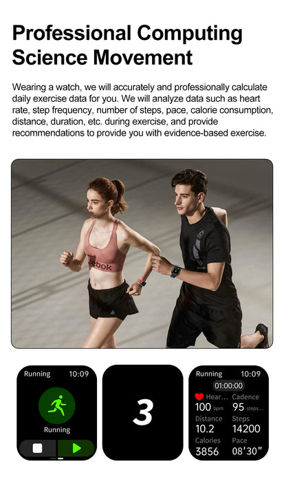 Women AI Smart Watch HRV+PPG for Health Monitor