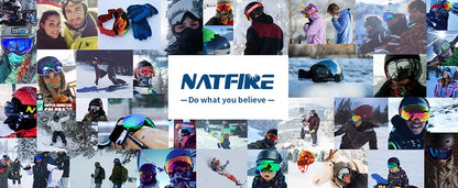 Double-Layer Anti-Fog Ski Goggles