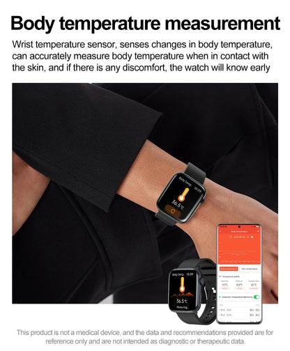 Women AI Smart Watch HRV+PPG for Health Monitor