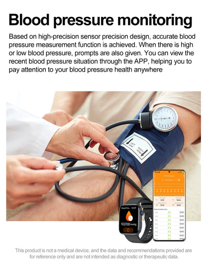 Women AI Smart Watch HRV+PPG for Health Monitor
