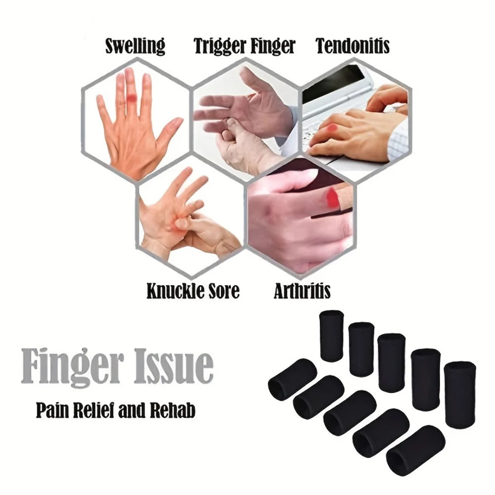 Elastic Thumb & Finger Protection Sleeves