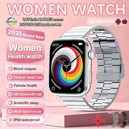 Women AI Smart Watch HRV+PPG for Health Monitor