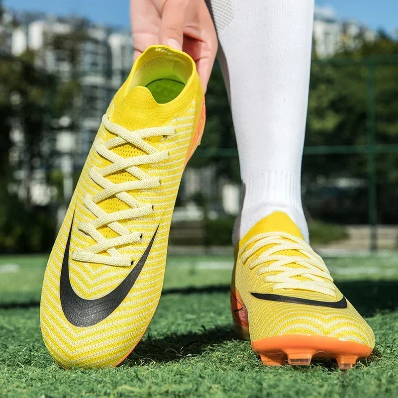 Boys & Adult Football Boots with Long Spikes