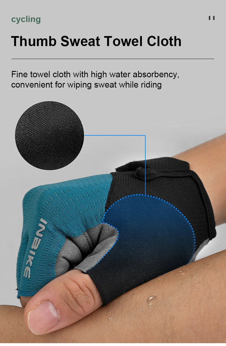 Breathable Half-Finger Cycling Gloves