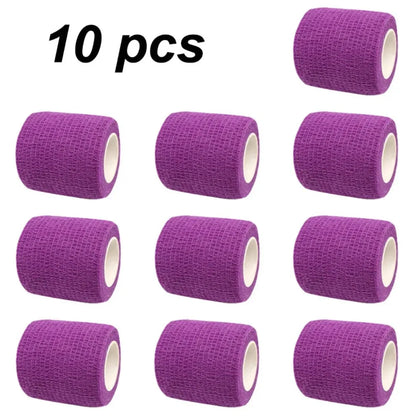 Colorful Self-Adhesive Elastic Bandage Wrap Set