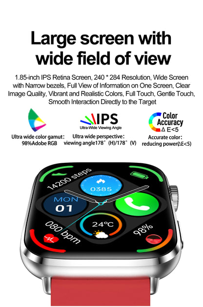 Women AI Smart Watch HRV+PPG for Health Monitor