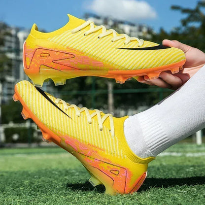 Boys & Adult Football Boots with Long Spikes