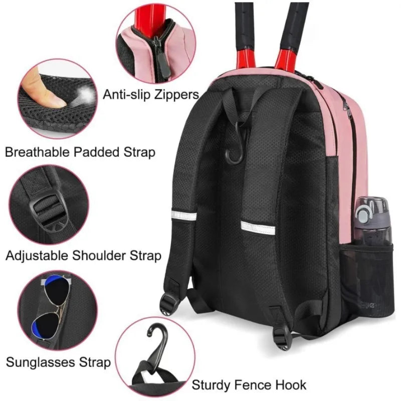 Professional Tennis Racquet Backpack