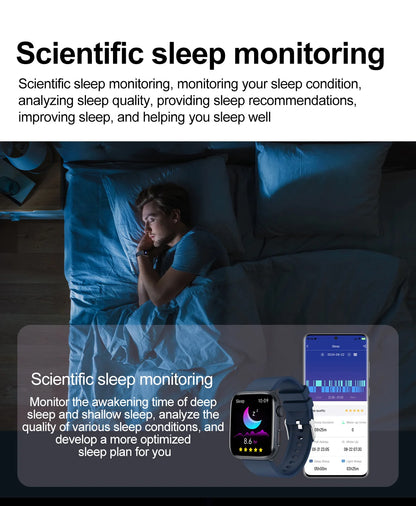 Women AI Smart Watch HRV+PPG for Health Monitor