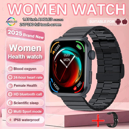 Women AI Smart Watch HRV+PPG for Health Monitor