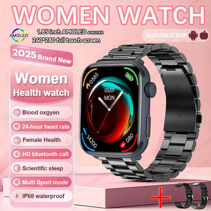 Women AI Smart Watch HRV+PPG for Health Monitor