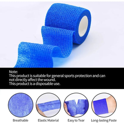 Colorful Self-Adhesive Elastic Bandage Wrap Set