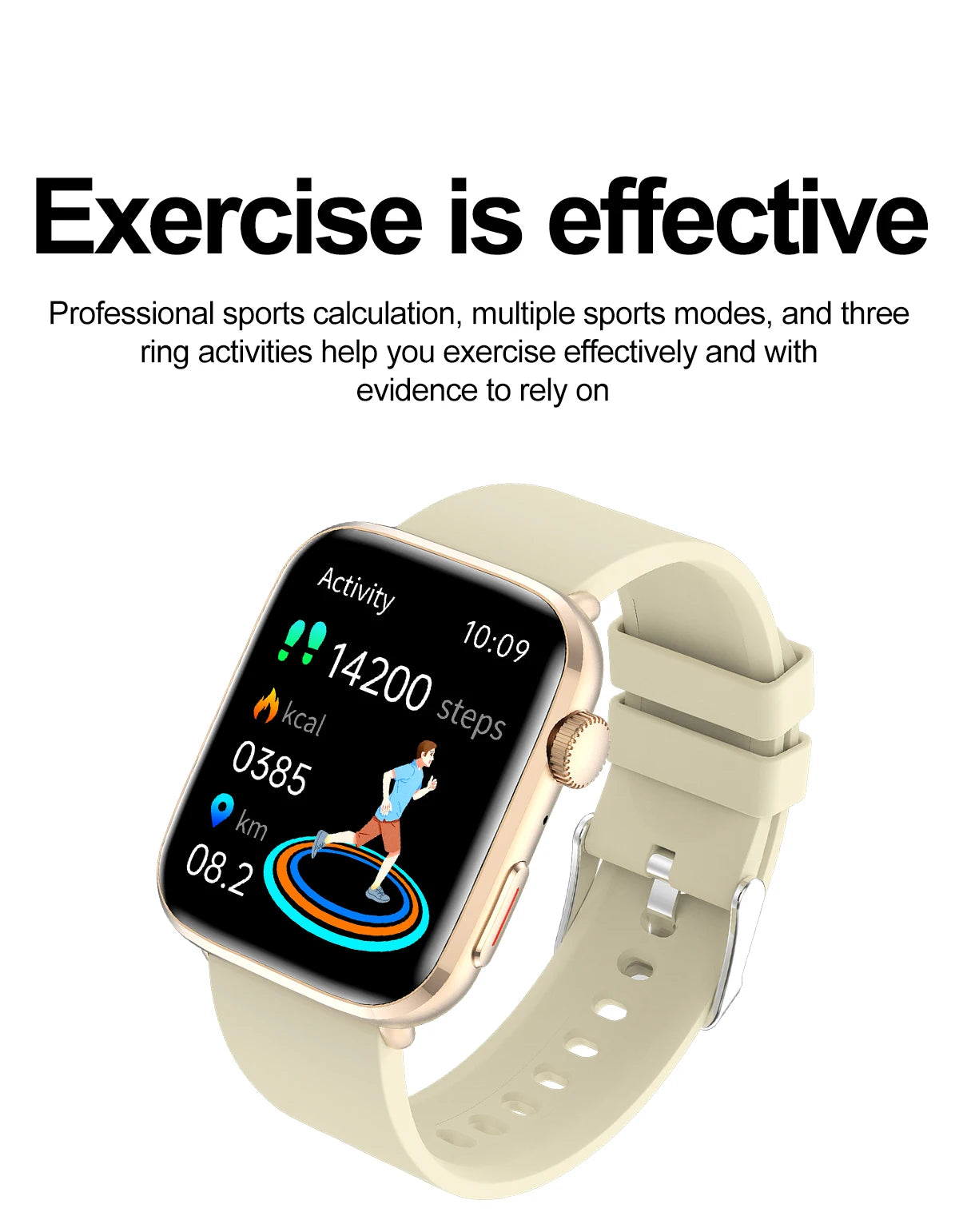 Women AI Smart Watch HRV+PPG for Health Monitor