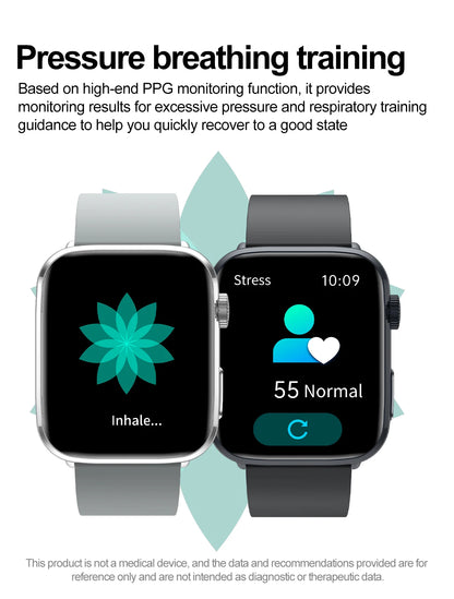 Women AI Smart Watch HRV+PPG for Health Monitor