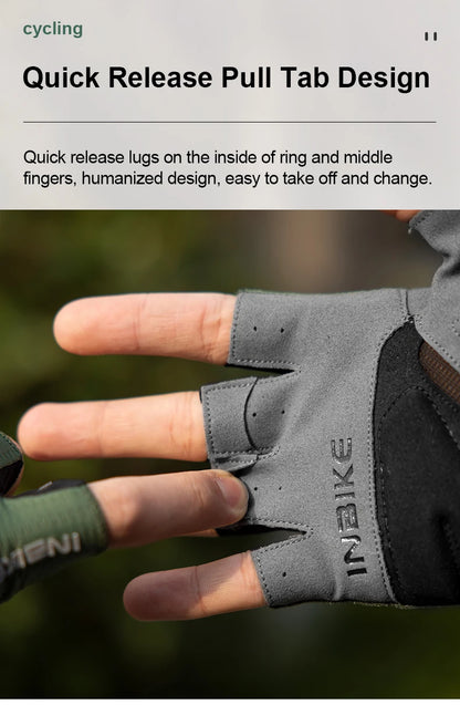 Breathable Half-Finger Cycling Gloves