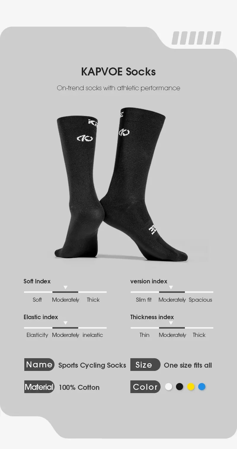 Breathable Cycling Socks for Men & Women