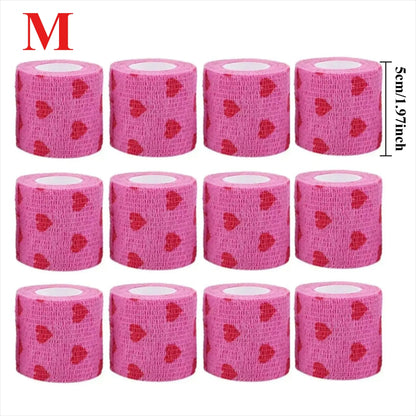 Colorful Self-Adhesive Elastic Bandage Wrap Set