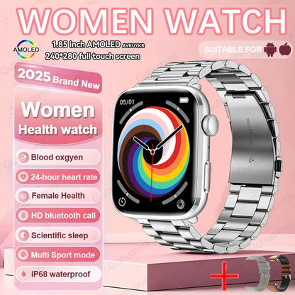 Women AI Smart Watch HRV+PPG for Health Monitor
