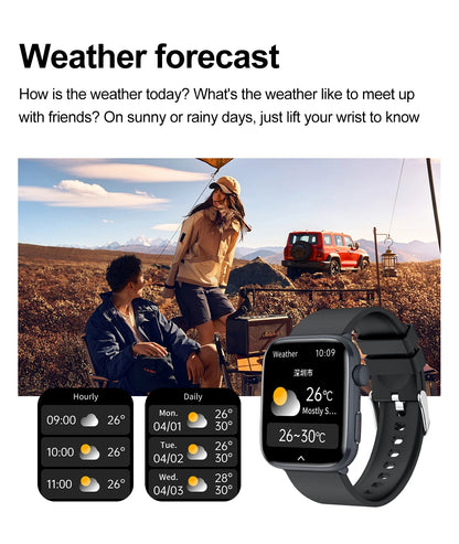 Women AI Smart Watch HRV+PPG for Health Monitor