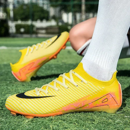Boys & Adult Football Boots with Long Spikes