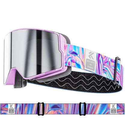 Double Layer Anti-Fog Ski Goggles