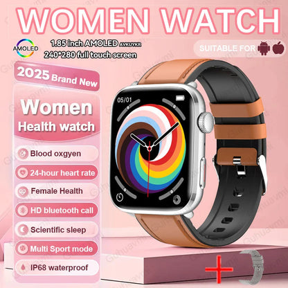 Women AI Smart Watch HRV+PPG for Health Monitor